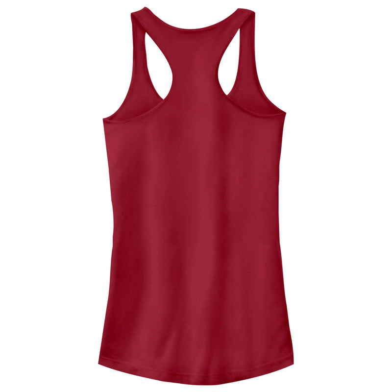 Junior's Wednesday Icons Crest Racerback Tank Top