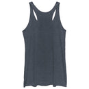 Women's CHIN UP Sporty Muscles and Mascara Racerback Tank Top