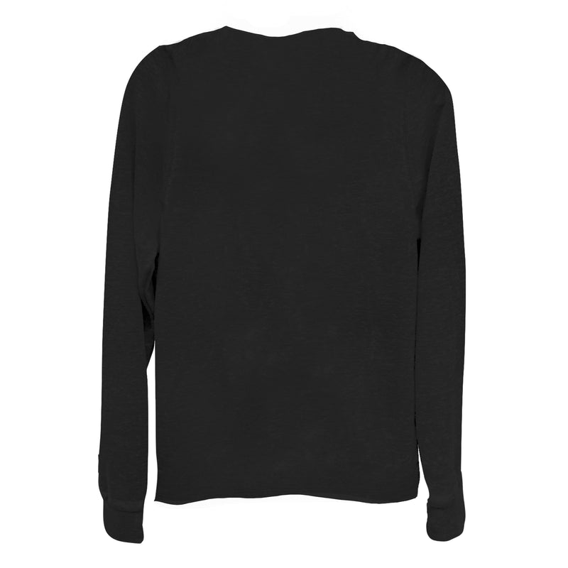 Junior's Marvel Black Widow Gradient Pose Cowl Neck Sweatshirt