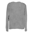 Junior's Marvel Avengers: Endgame Smudged War Machine Cowl Neck Sweatshirt