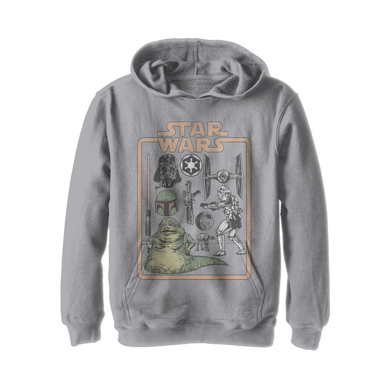 Boy's Star Wars Galactic Empire Kit Pull Over Hoodie