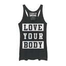 Women's CHIN UP Love Your Body Racerback Tank Top