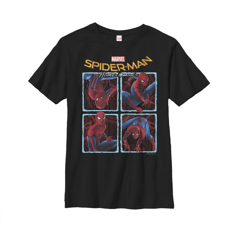 Boy's Marvel Spider-Man: Homecoming Square T-Shirt