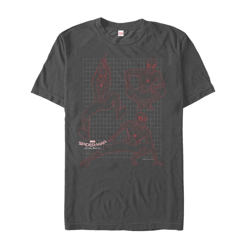 Men's Marvel Spider-Man: Homecoming Grid T-Shirt