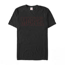 Men's Marvel Classic Outline Logo T-Shirt