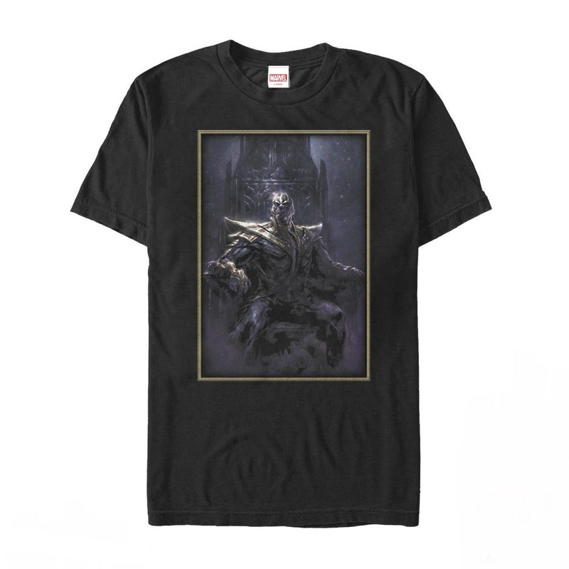 Men's Marvel Thanos Night Throne T-Shirt