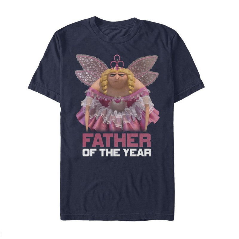 Men's Despicable Me Father of the Year Fairy Gru T-Shirt