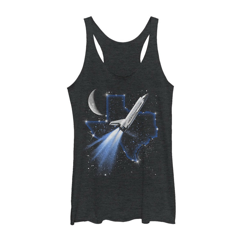 Women's Lost Gods Texas Space Exploration Racerback Tank Top