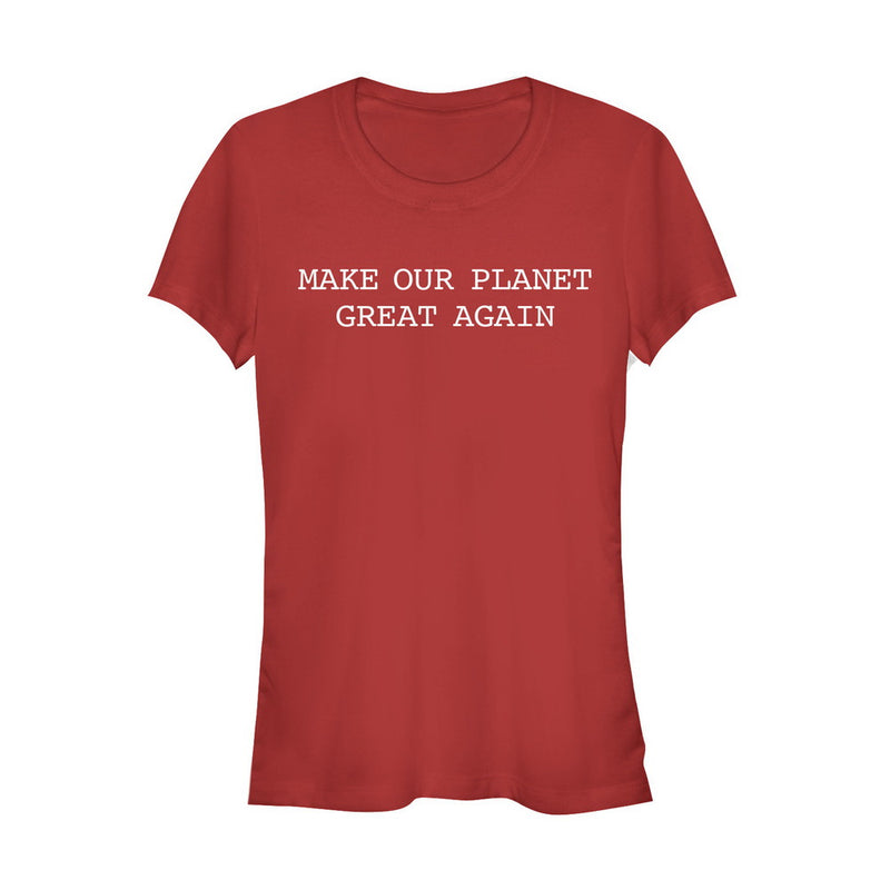 Junior's Lost Gods Make Our Planet Great Again T-Shirt