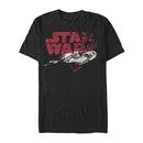 Men's Star Wars The Last Jedi Crait Speeder T-Shirt