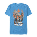Men's Star Wars The Last Jedi Rebel Trio T-Shirt