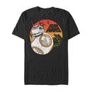 Men's Star Wars The Last Jedi BB-8 Sunset T-Shirt