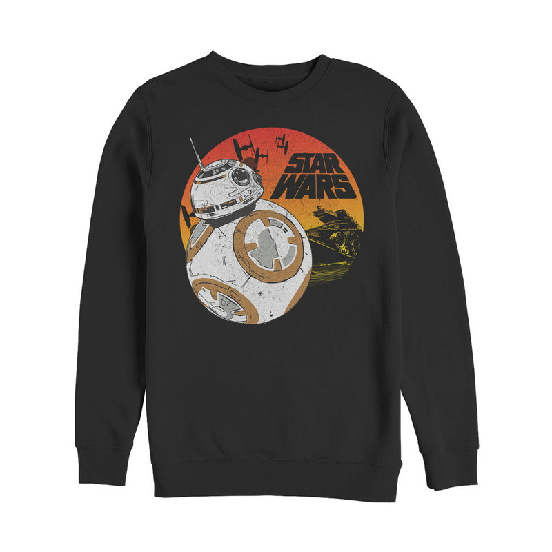Men's Star Wars The Last Jedi BB-8 Sunset Sweatshirt