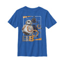 Boy's Star Wars The Last Jedi BB-8 Schematics T-Shirt