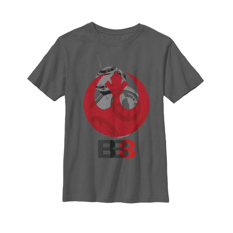 Boy's Star Wars The Last Jedi BB-8 Rebel Emblem T-Shirt