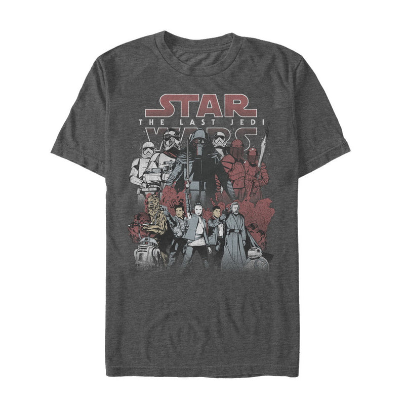 Men's Star Wars The Last Jedi Group Shot T-Shirt