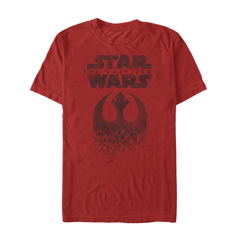 Men's Star Wars The Last Jedi Rebel Logo Fleck T-Shirt