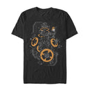 Men's Star Wars The Last Jedi BB-8 Deconstructed View T-Shirt