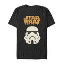 Men's Star Wars Halloween Spooky Stormtrooper Helmet T-Shirt