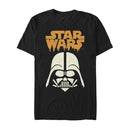 Men's Star Wars Halloween Spooky Darth Vader Helmet T-Shirt