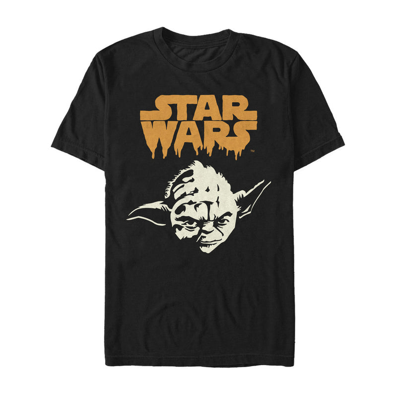 Men's Star Wars Halloween Spooky Yoda T-Shirt