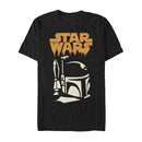 Men's Star Wars Halloween Spooky Boba Fett T-Shirt