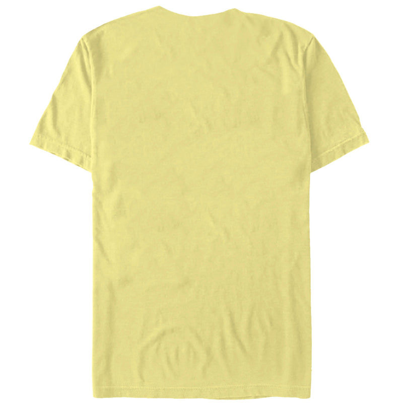 Men's Winnie the Pooh Smiling Face Outline T-Shirt