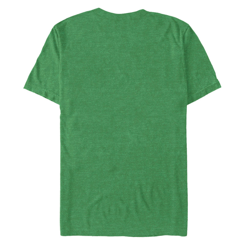 Men's Star Wars: The Mandalorian Grogu St. Patrick's Day Rainbow Lucky and Cute T-Shirt