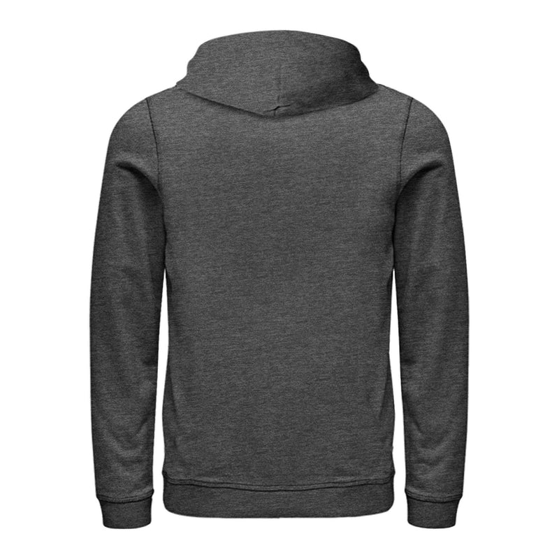 Men's The Breakfast Club Grayscale Character Pose Pull Over Hoodie