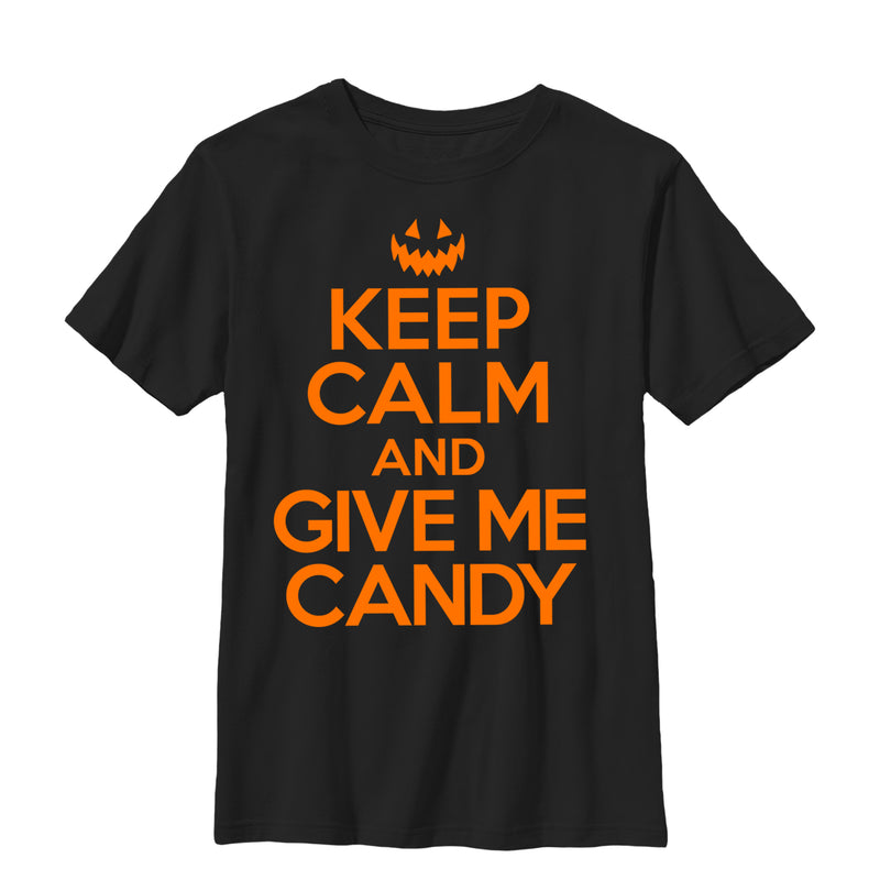 Boy's Lost Gods Keep Calm and Give Me Candy T-Shirt