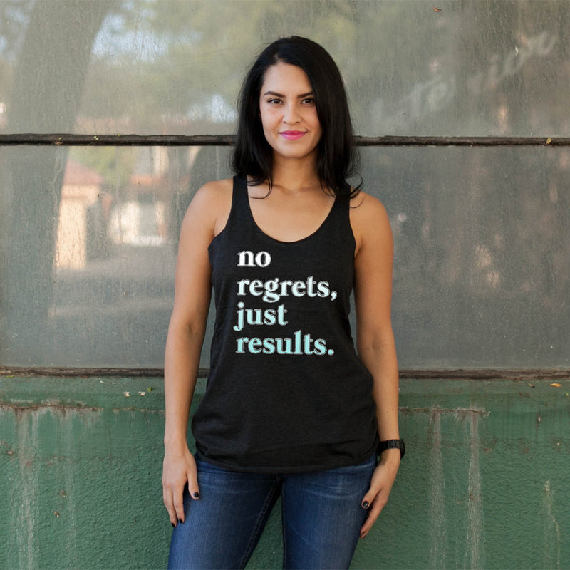 Women's CHIN UP No Regrets Racerback Tank Top