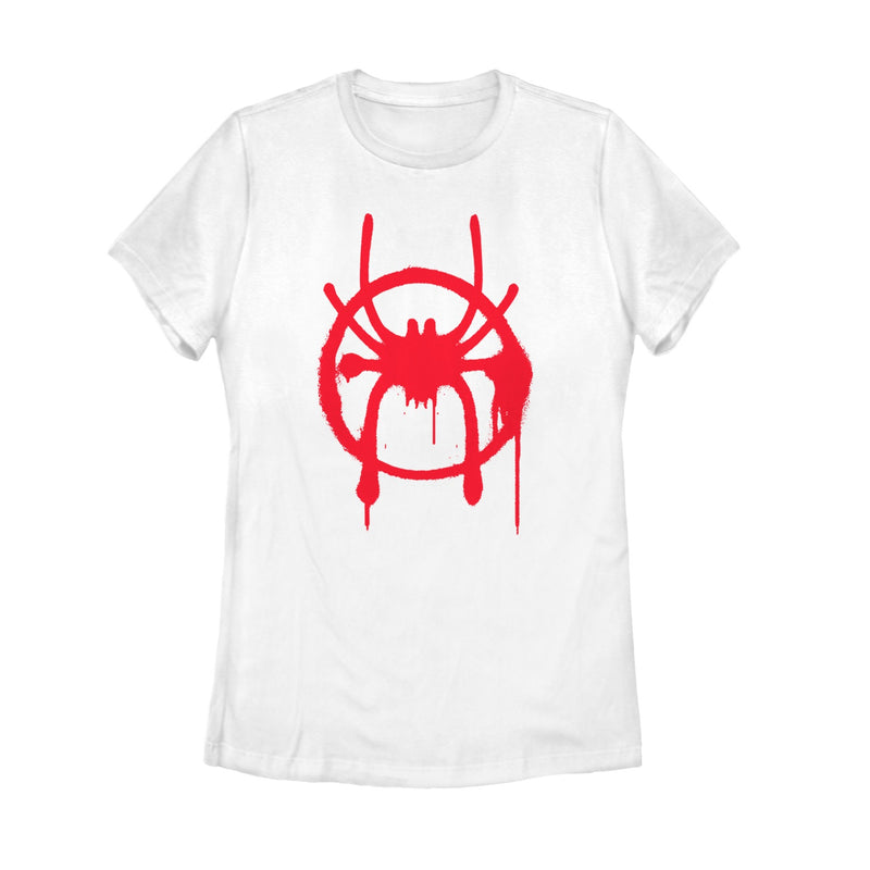 Women's Marvel Spider-Man: Into the Spider-Verse Symbol T-Shirt