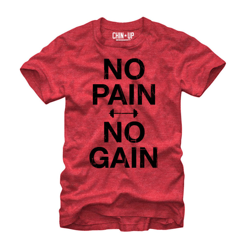 Men's CHIN UP No Pain No Gain T-Shirt