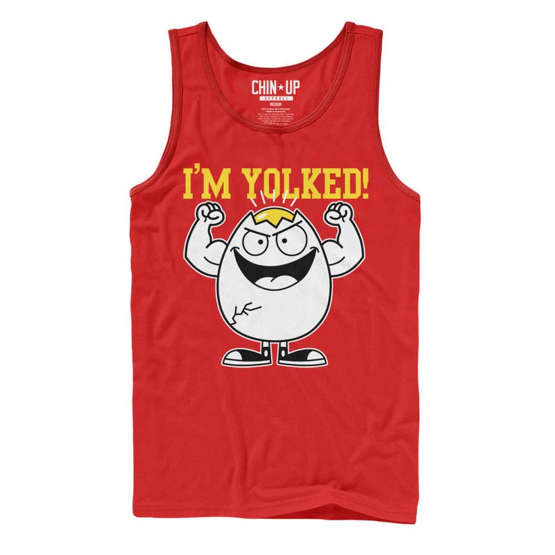 Men's CHIN UP I'm Yolked Tank Top