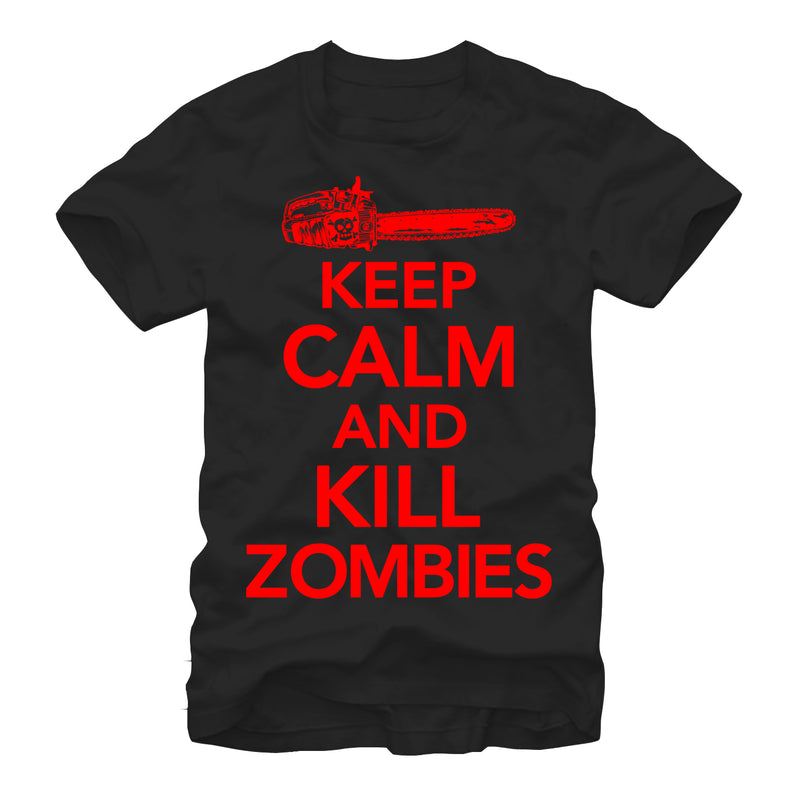 Men's Lost Gods Keep Calm and Kill Zombies T-Shirt