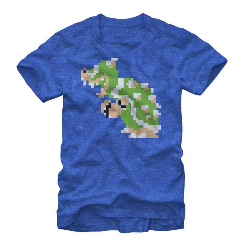 Men's Nintendo Mario Pixel Bowser T-Shirt