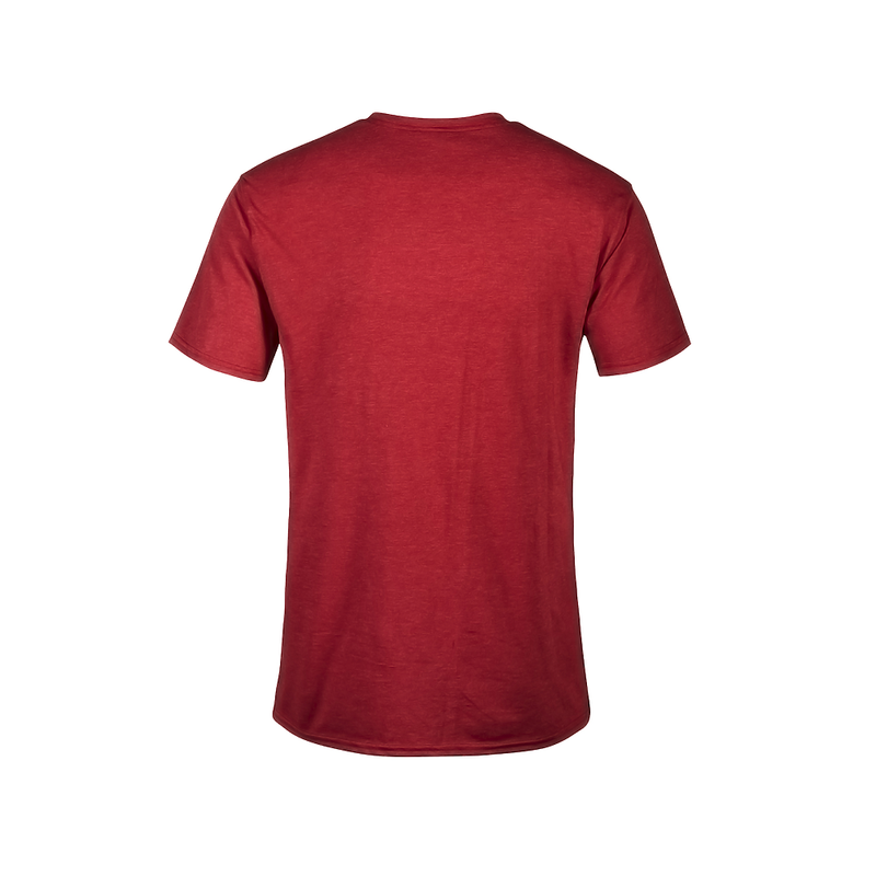 Men's The Flash Superheroes Red Chest Logos T-Shirt