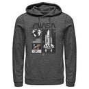 Men's NASA Vintage Panels Pull Over Hoodie