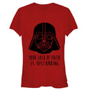 Junior's Star Wars Darth Vader Just Saying T-Shirt