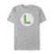 Men's Nintendo Luigi Circle Icon T-Shirt