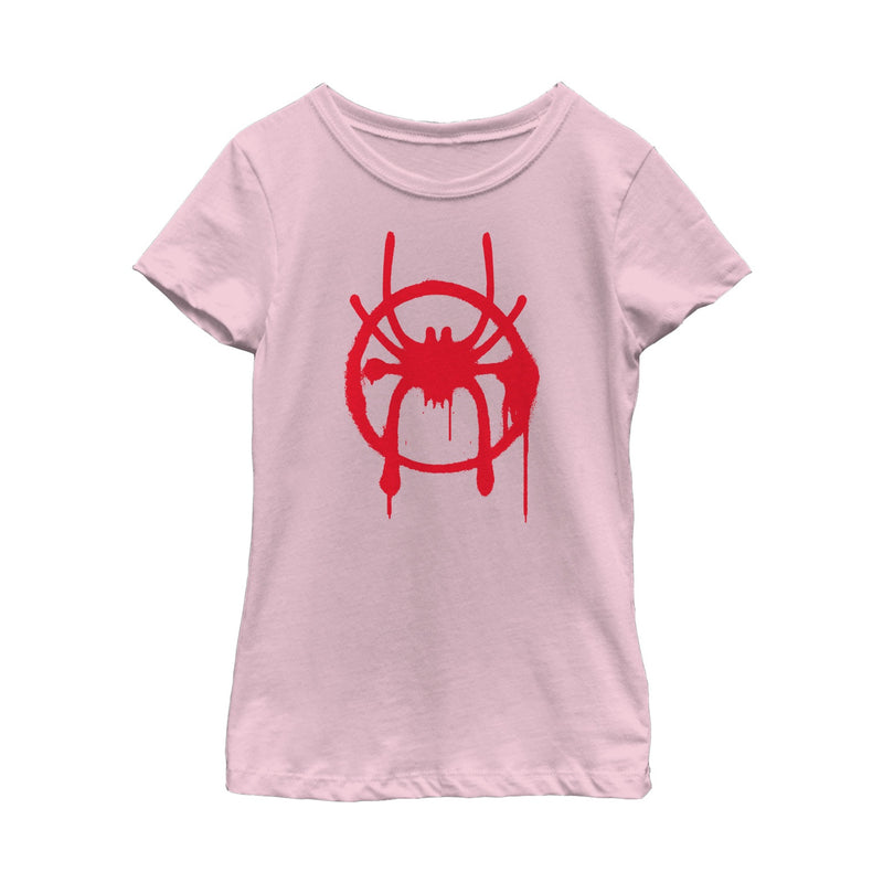 Girl's Marvel Spider-Man: Into the Spider-Verse Symbol T-Shirt