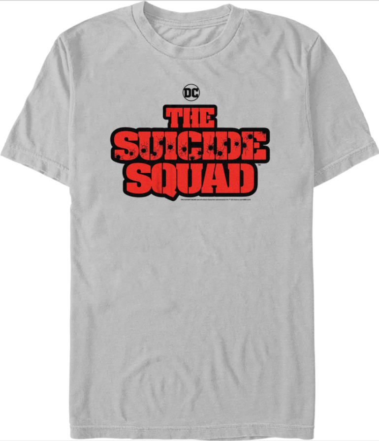 Men's The Suicide Squad Bullet Logo T-Shirt