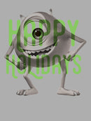 Junior's Monsters Inc Happy Holidays Mike T-Shirt