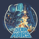 Men's Star Wars Classic Scene Circle Sweatshirt
