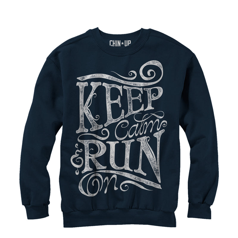 Women's CHIN UP Keep Calm and Run Sweatshirt