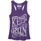 Women's CHIN UP Keep Calm and Run Racerback Tank Top