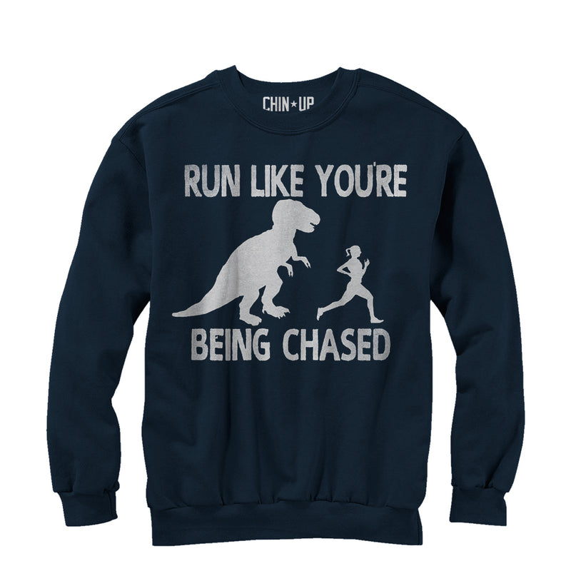 Women's CHIN UP Dinosaur Run Sweatshirt