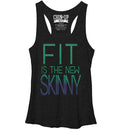 Women's CHIN UP Fit is the New Skinny Racerback Tank Top