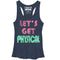Women's CHIN UP Let's Get Physical Racerback Tank Top