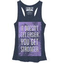 Women's CHIN UP Getting Stronger Racerback Tank Top